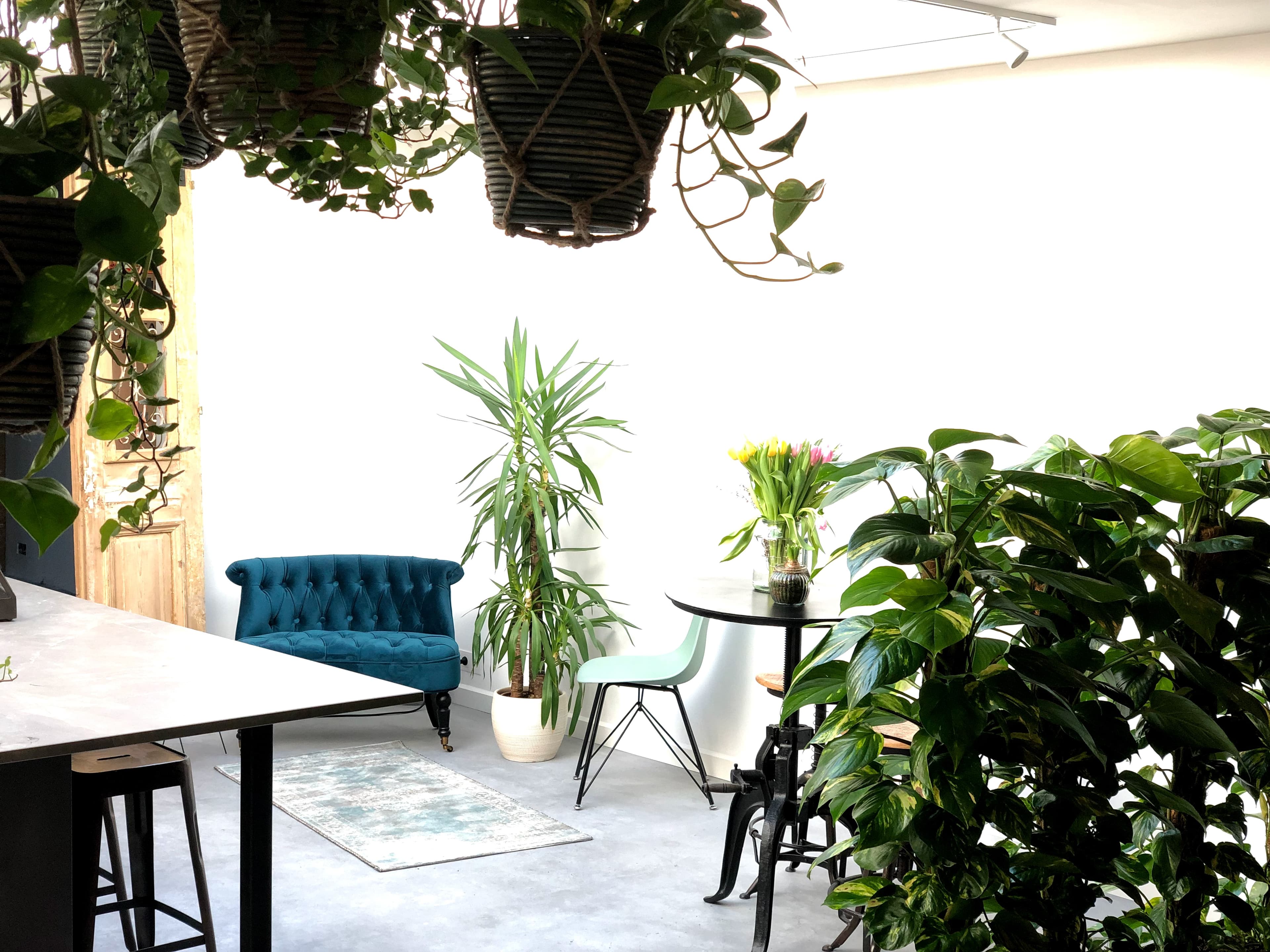 Loungehoek in DeCreatie