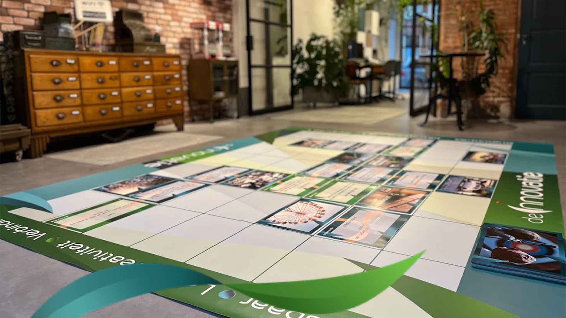 Het levensgrote speelveld van De Innovatie in de loft